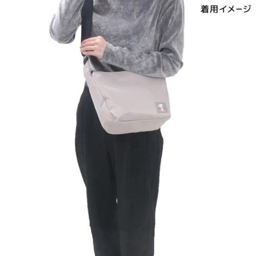 スヌーピー ショルダーバッグ Wファスナーショルダーバッグ 乾杯の練習 ピーナッツ キャラクター グッズ