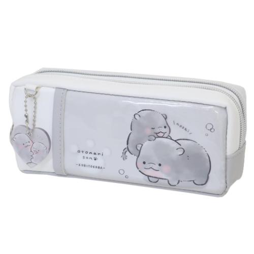 おとなりさん ペンケース ツインファスナーペンケース コビトカバ かわいい グッズ