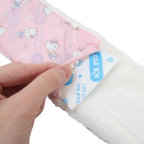 ハローキティ 夏用クールネック ぬいぐるみネッククーラー ピンク サンリオ キャラクター グッズ メール便可