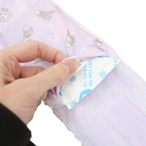 クロミ 夏用クールネック ぬいぐるみネッククーラー パープル サンリオ キャラクター グッズ メール便可