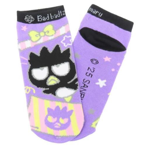 バッドばつ丸 女性用靴下 ソックス レディース ギフト サンリオ キャラクター グッズ メール便可