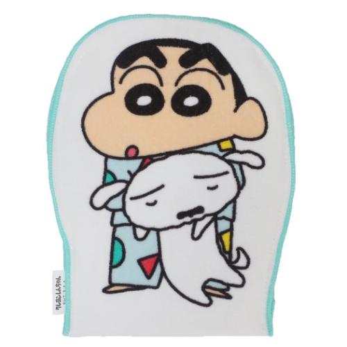 クレヨンしんちゃん ハンドタオル マルチタオルケース パジャマしんちゃん アニメキャラクター グッズ メール便可