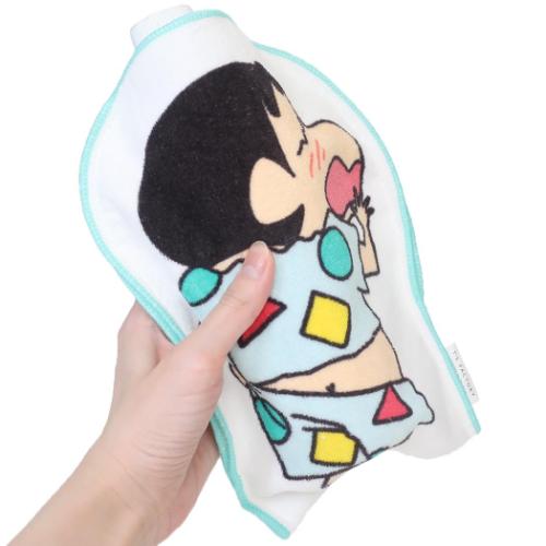 クレヨンしんちゃん ハンドタオル マルチタオルケース パジャマしんちゃん アニメキャラクター グッズ メール便可
