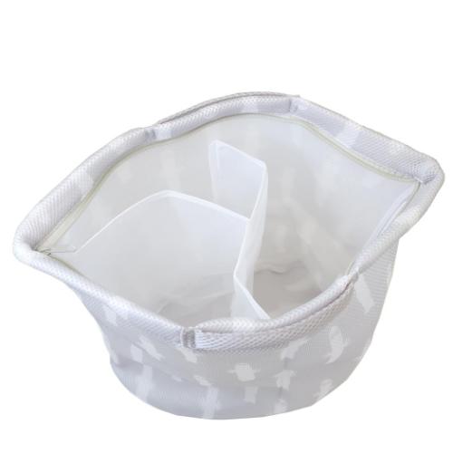 ムーミン 手提げかばん 仕切り付きメッシュストレージ ニョロニョロ 北欧 キャラクター グッズ