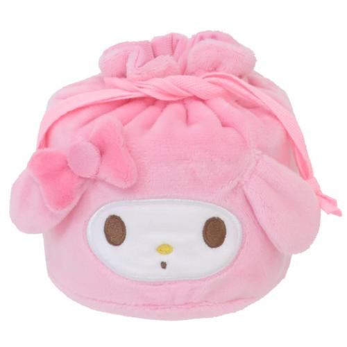 マイメロディ きんちゃく袋 マチ付きマスコット巾着 サンリオ キャラクター グッズ