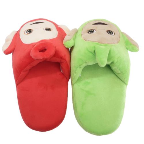 テレタビーズ ルームシューズ ぬいぐるみスリッパ ディプシー＆ポー キャラクター グッズ