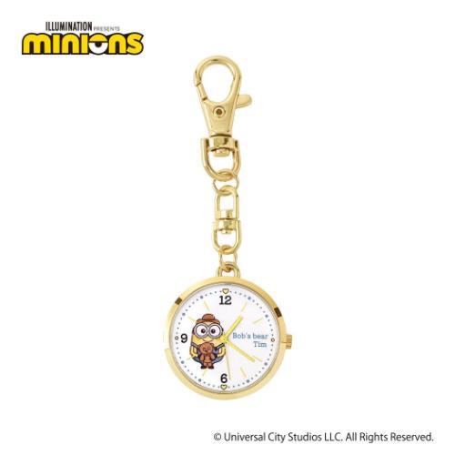 ミニオンズ キーホルダー時計 ノーマルKCウォッチ B＆T ユニバーサル映画 キャラクター グッズ メール便可