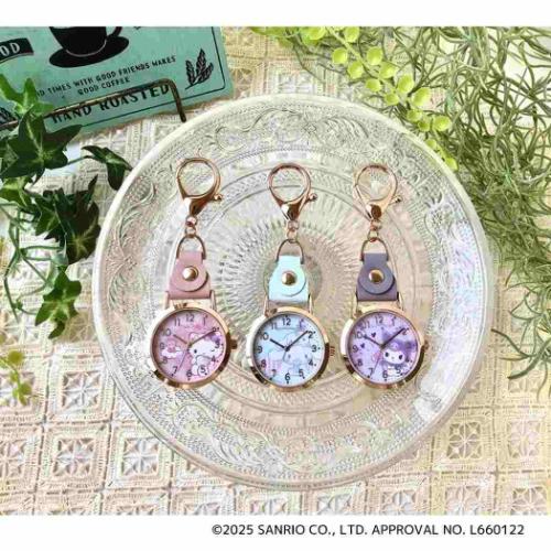 シナモロール 懐中時計 おすましKCウォッチ BL サンリオ キャラクター グッズ メール便可