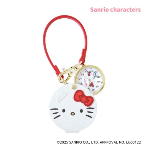 ハローキティ 懐中時計 フェイスダイカットウォッチS RE サンリオ キャラクター グッズ メール便可