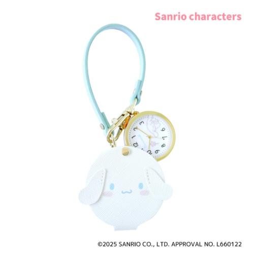 シナモロール 懐中時計 フェイスダイカットウォッチS BL サンリオ キャラクター グッズ メール便可