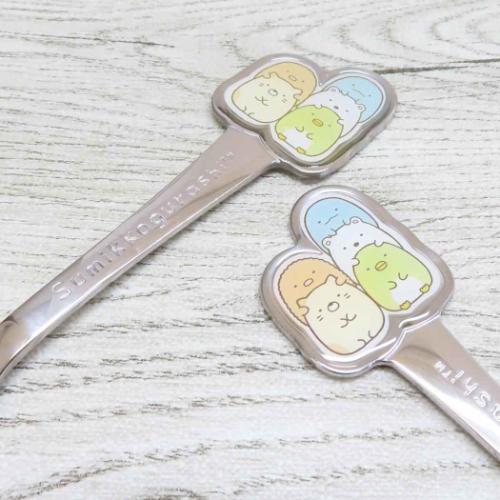 すみっコぐらし スプーン ステンレス製ダイカットスプーン サンエックス キャラクター グッズ メール便可