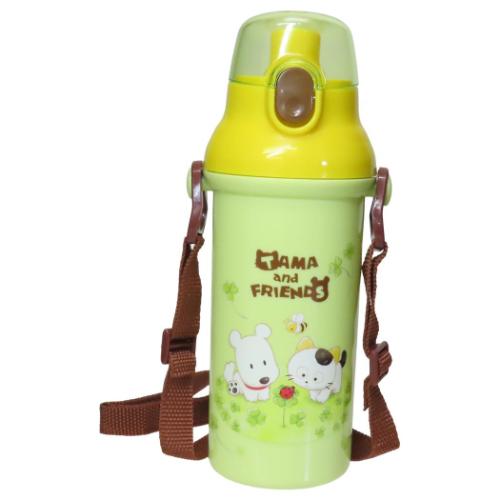 タマ&フレンズ 水筒 抗菌食洗器対応直飲プラワンタッチボトル 480ml キャラクター グッズ