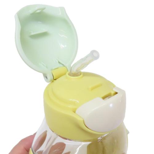 おさるのジョージ 水筒 ワンプッシュストローボトル 530ml 絵本キャラクター グッズ