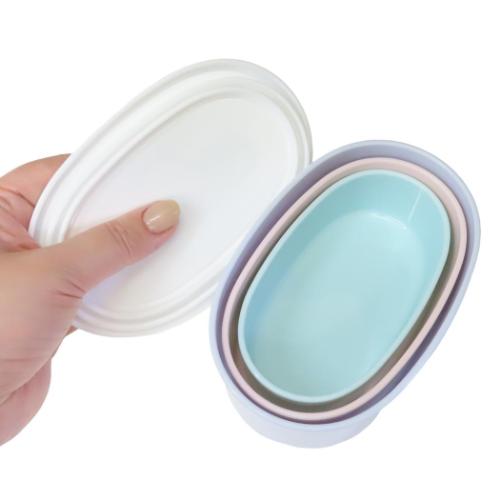 すみっコぐらし 保存容器 抗菌シール容器3Pセット しろくまのふるさと サンエックス キャラクター グッズ