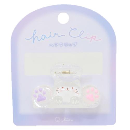 ヘアアクセサリー ヘアクリップ 肉球ねこ かわいい グッズ