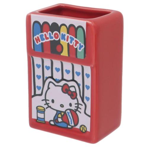 ハローキティ ペン立て ペンスタンド レトロポップ サンリオ キャラクター グッズ