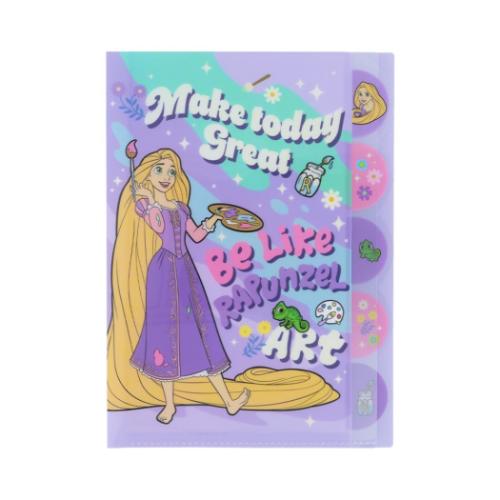 塔の上のラプンツェル ポケットファイル ダイカットクリアファイル5P A4 ラプンツェル ディズニープリンセス メール便可