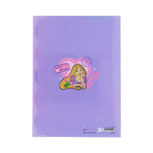 塔の上のラプンツェル ポケットファイル ダイカットクリアファイル5P A4 ラプンツェル ディズニープリンセス メール便可