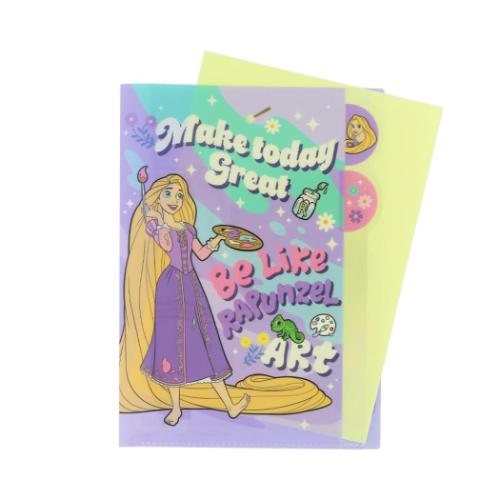 塔の上のラプンツェル ポケットファイル ダイカットクリアファイル5P A4 ラプンツェル ディズニープリンセス メール便可