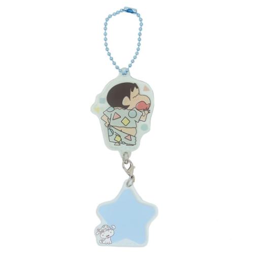 クレヨンしんちゃん キーホルダー アクリルネームキーホルダー パジャマ アニメキャラクター グッズ メール便可