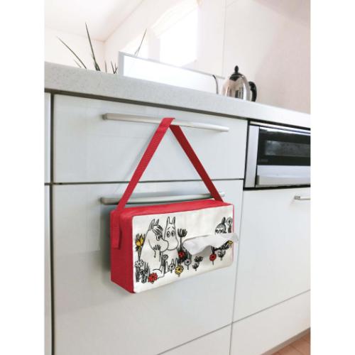 ムーミン ティッシュカバー ティッシュケース 北欧 キャラクター グッズ メール便可