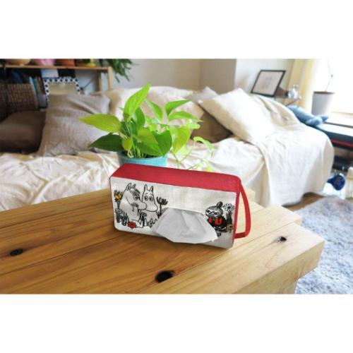 ムーミン ティッシュカバー ティッシュケース 北欧 キャラクター グッズ メール便可