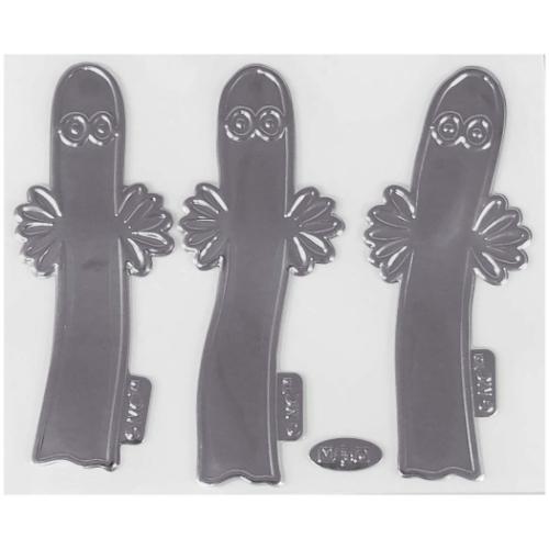 ムーミン ビッグステッカー エンブレムステッカー ニョロニョロ 北欧 キャラクター グッズ メール便可