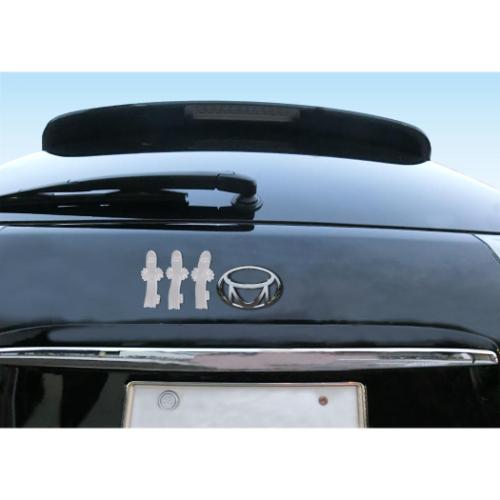 ムーミン ビッグステッカー エンブレムステッカー ニョロニョロ 北欧 キャラクター グッズ メール便可