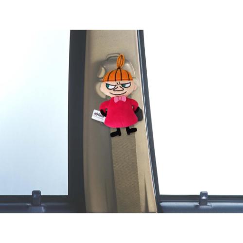 ムーミン カー用品 シートベルトストッパー リトルミイ 北欧 キャラクター グッズ