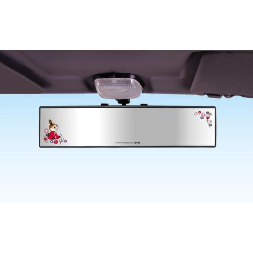 ムーミン カー用品 ワイドミラー リトルミイ 北欧 キャラクター グッズ