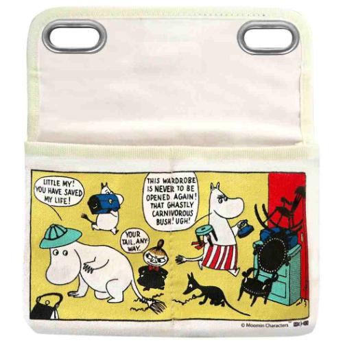 ムーミン カー用品 シートバックポケット ムーミンコミック 北欧 キャラクター グッズ メール便可