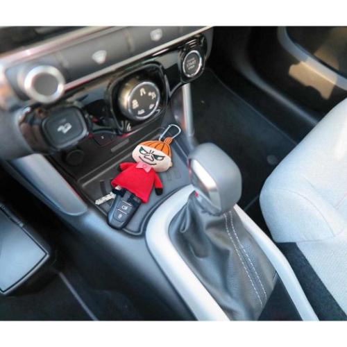 ムーミン キーケース カーリールキーケース リトルミイ 北欧 キャラクター グッズ メール便可