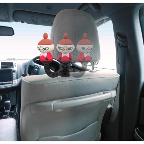 ムーミン カー用品 ヘッドレストフック リトルミイ 北欧 キャラクター グッズ