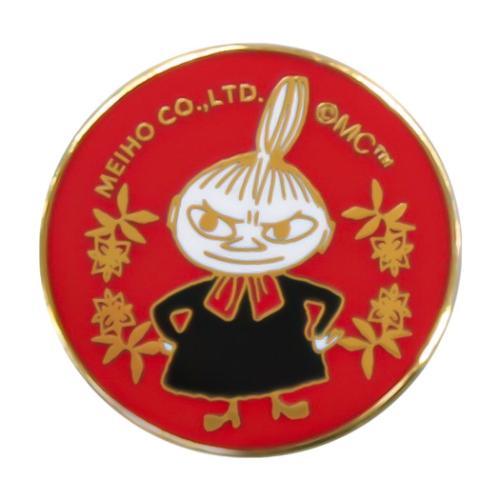 ムーミン カー用品 ナンバーボルトキャップ リトルミイ 北欧 キャラクター グッズ メール便可
