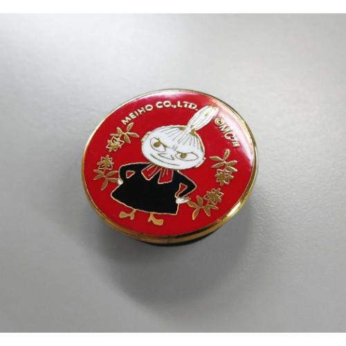 ムーミン カー用品 ナンバーボルトキャップ リトルミイ 北欧 キャラクター グッズ メール便可