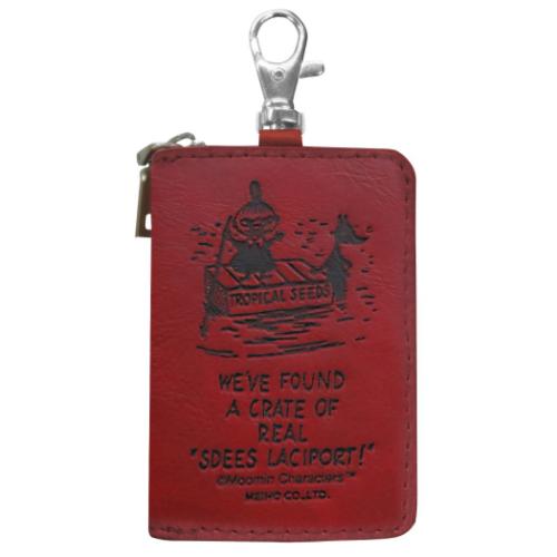 ムーミン キーケース スマートキーケース リトルミイ レッド 北欧 キャラクター グッズ メール便可