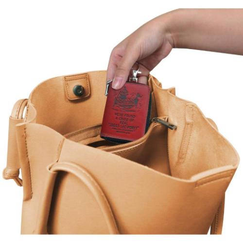 ムーミン キーケース スマートキーケース リトルミイ レッド 北欧 キャラクター グッズ メール便可