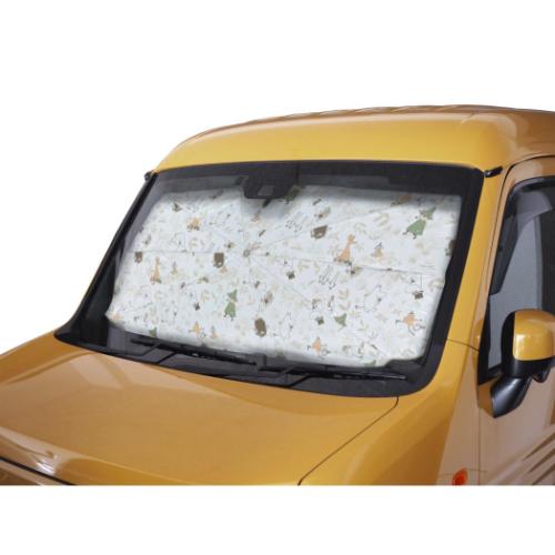 ムーミン カー用品 3WAYカーシェード 北欧 キャラクター グッズ