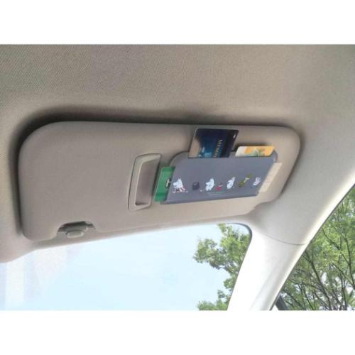 ムーミン 車内インテリア マルチカードポケット 北欧 キャラクター グッズ メール便可