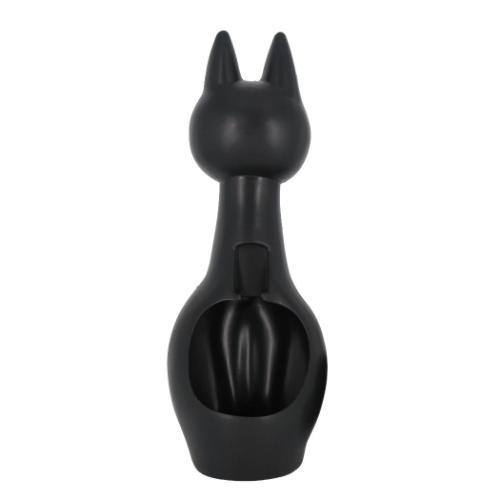 トイレ用品 ねこのトイレブラシ クロ ねこ かわいい グッズ