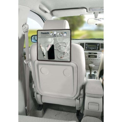 スヌーピー リアシートポケット タブレットポケット ピーナッツ キャラクター グッズ