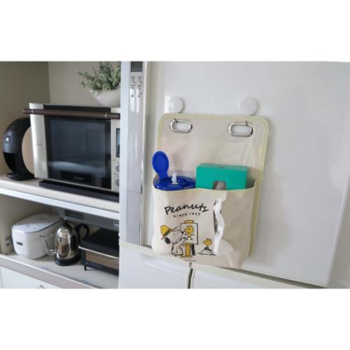 スヌーピー ティッシュカバー ダブルティッシュポケット ピーナッツ キャラクター グッズ