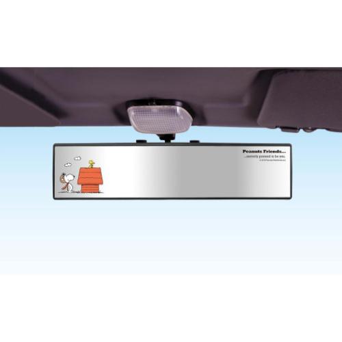 スヌーピー カー用品 ワイドミラー スヌーピー&フレンズ ピーナッツ キャラクター グッズ