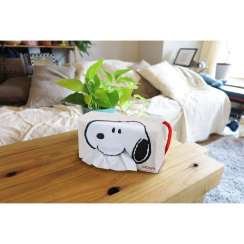 スヌーピー ティッシュカバー プリントティッシュケース ピーナッツ キャラクター グッズ メール便可