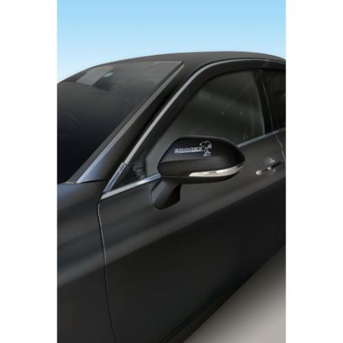 スヌーピー ビッグステッカー ドアミラーエンブレムステッカー ピーナッツ キャラクター グッズ メール便可