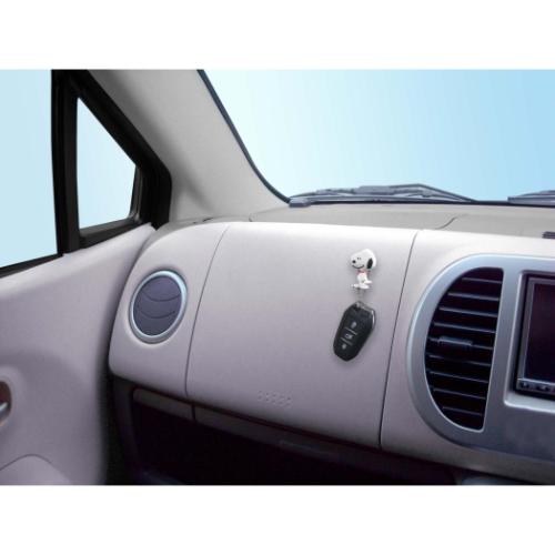 スヌーピー 粘着式フック フック スマイル ピーナッツ キャラクター グッズ メール便可