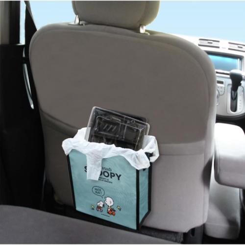 スヌーピー カー用品 スマートポケット ピーナッツ キャラクター グッズ