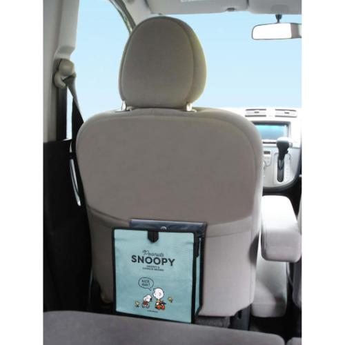 スヌーピー カー用品 スマートポケット ピーナッツ キャラクター グッズ