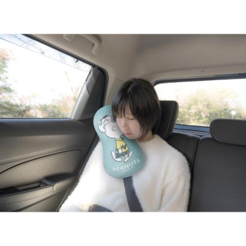 スヌーピー クッション クッション付きシートベルトカバー ピーナッツ キャラクター グッズ