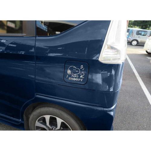 スヌーピー ビッグステッカー エンブレムステッカー フェイスアップ ピーナッツ キャラクター グッズ メール便可